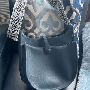 Elegant Navy Blue crossbody Bag